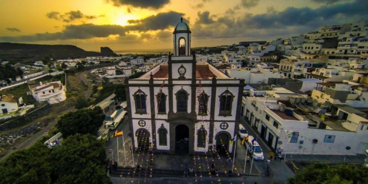 Villa La Rama Del Drago, Agaete San Pedro  外观 照片